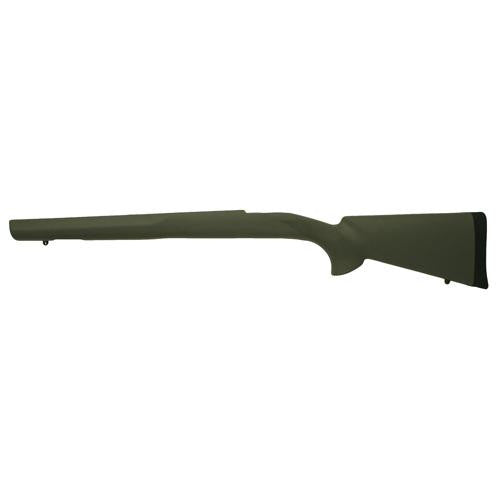 Ruger 77 MKII Long Action Overmolded Stock - Standard Barrel, Pillarbed, Olive Drab Green