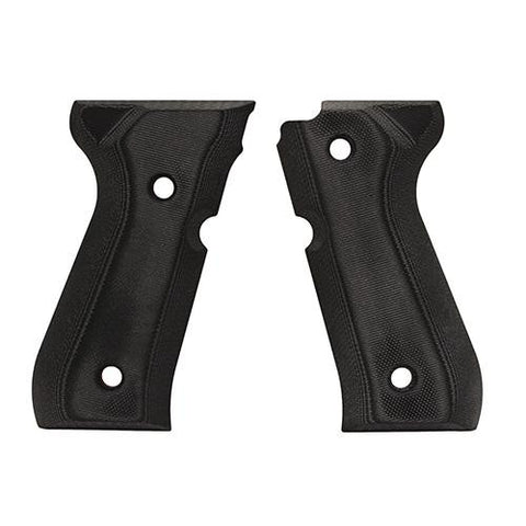 Beretta 92 Grips - G-10 Solid Black