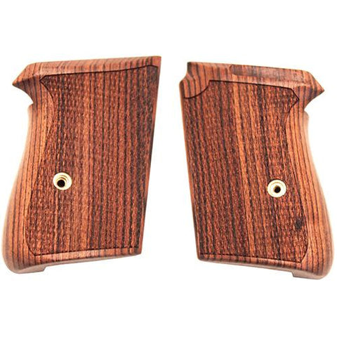 Walther PPK Grips - Kingwood, Checkered