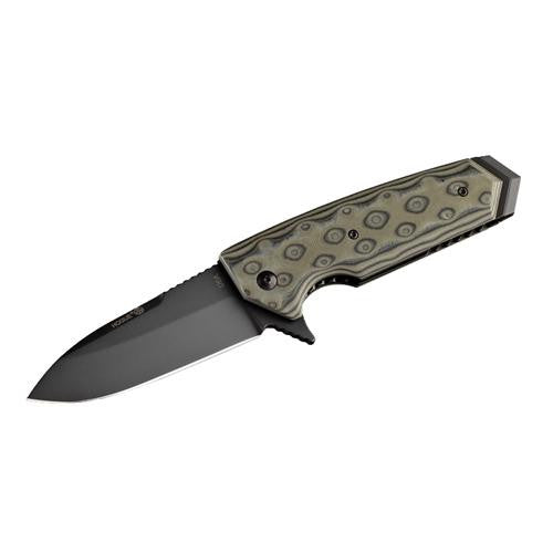 EX02 Folder 3.375" - Spear Point Blade Flipper G-Mascus Green