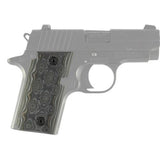 Sig P238 Grips - G10 G-Mascus Black-Gray