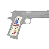 Scrimshaw Grips - Eagle w-Flag