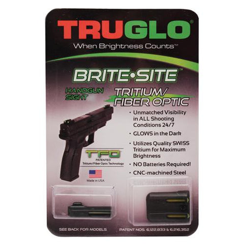 TFO Brite-Site Series - Springfield XD, Yellow Rear Sight