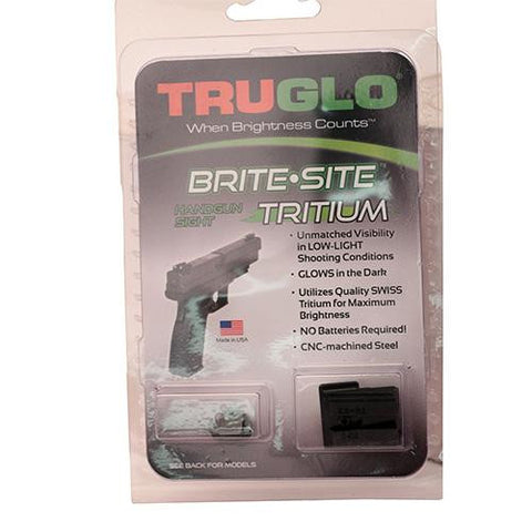 Brite Site Tritium Handgun Sight Set - S&W M&P,SD9 and SD40