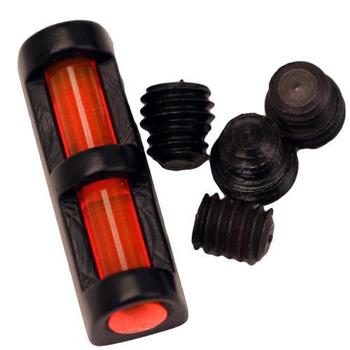 Metal Long Bead Shotgun Sights - Universal Red