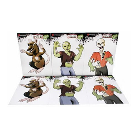 Zombie Style Paper Targets 3 Styles 2 ea