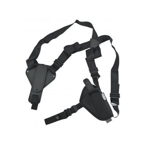 Horizontal Shoulder Holster, Kodra Black, Ambidextrous - Size 0