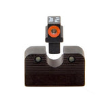 HD Night Sight Set - 1911 Colt Cut, Orange Front Outline Lamp