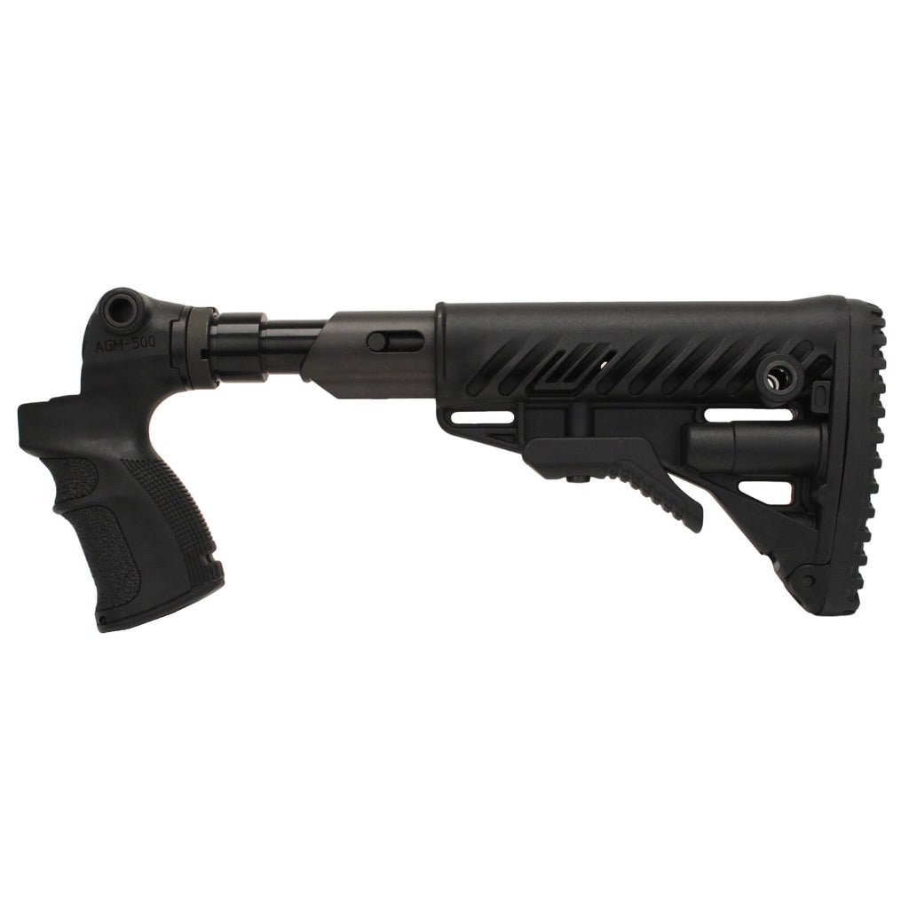 M4 Folding-Collapsible Buttstock w-Shock Absorber for Mossberg 500-590