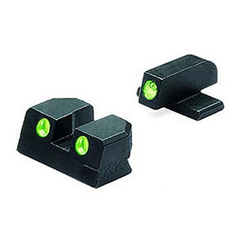 Springfield - Tru-Dot Sights - XD .45 ACP Green-Green Fixed Set