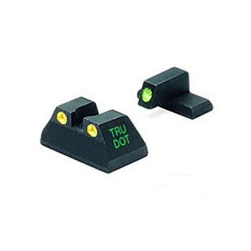 Heckler & Koch - Tru-Dot - USP Full Size .40&.45ACP Green-Yellow Fixed Set