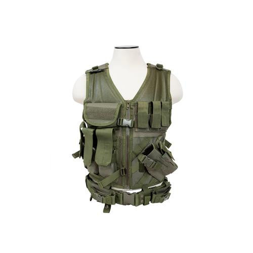 Tactical Vest - Green, M-XL