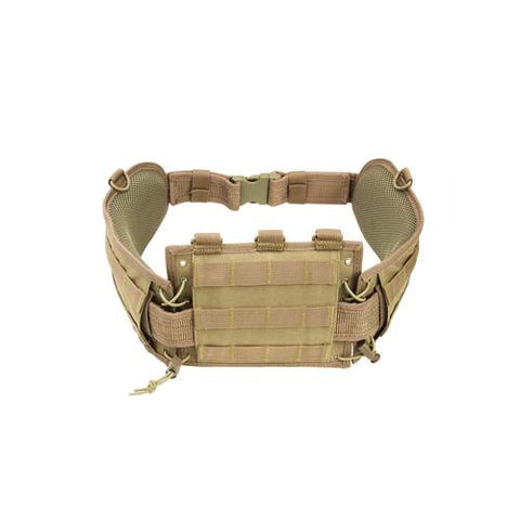 Battle Belt w-Pistol Belt - Tan