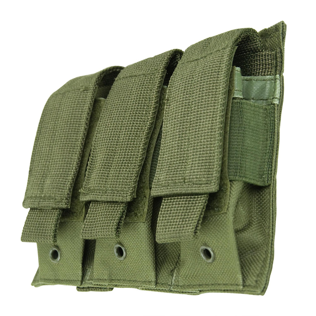 Triple Pistol Mag Pouch - Green