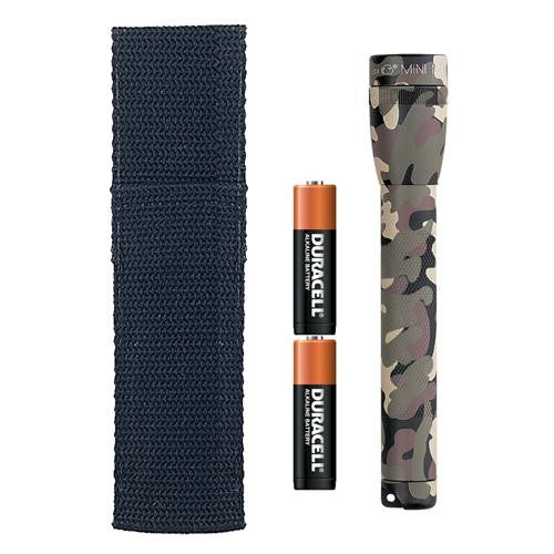 Mini-Mag Flashlight - AA Blister Pack, Universal Camo Pattern