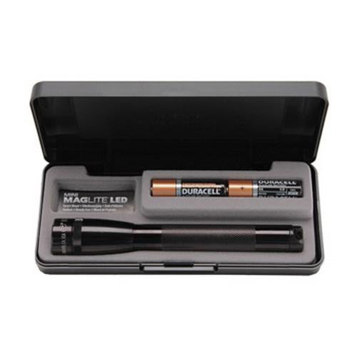 2 Cell - AA LED Mini Maglite Presentation Box, Black