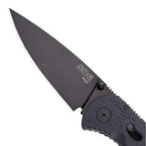 Aegis Series Knife - Black TiNi, Clam Pack