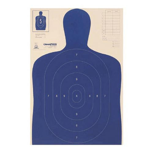 Police Silhouette Target - B-27 E (100 Pack)