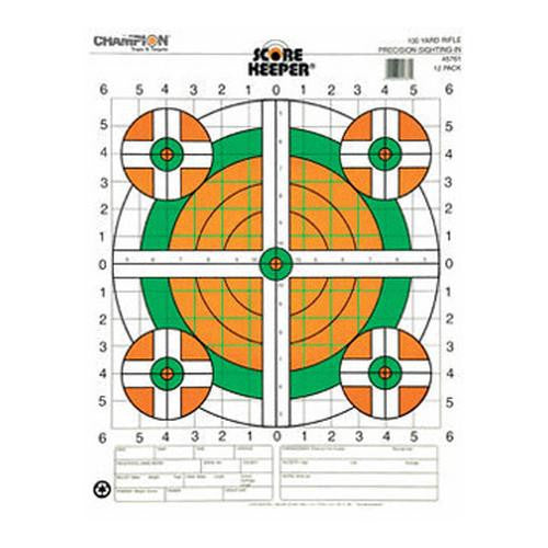 100 Yard Sightin Rifle, Flourescent (Per 100)