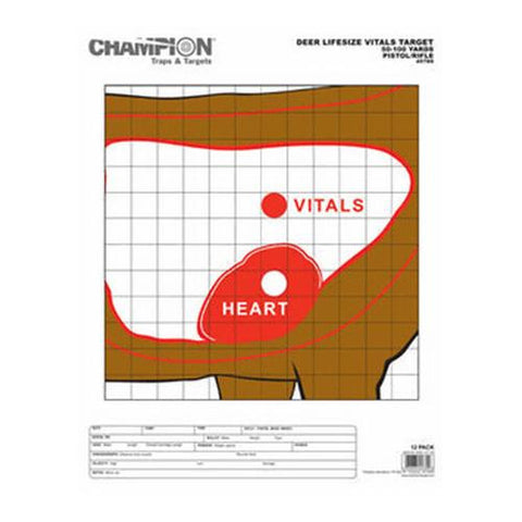 Deer Vitals Target 12 Pack