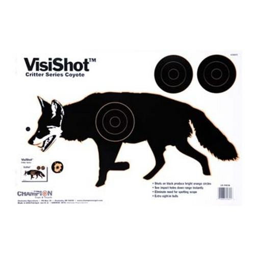 VisiShot Targets - Critter Series, Coyote (10 Pack)