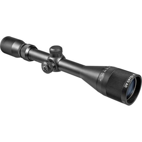 Airgun Scope - 3-12x40mm Adjustable Objective, Matte Black, Mil-Dot Reticle