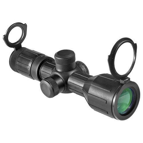 3-9x40 Illuminated Reticle,4A Mil Plex Illuminated Reticle,w-Rings,Armor