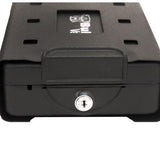 Car Safe - Key Lock, Black 8.2" X 5.9" X 2.2"