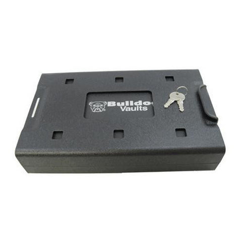 Car Safe - Key Lock, Black 11.3" X 6.9" X 2.2"