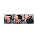 Ambidextrous Cell Phone Belt Clip Mini 380 Auto - Black,Nylon