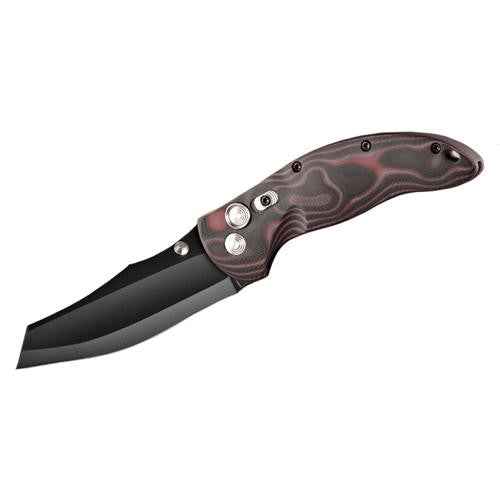 EX04 Folder 3.5" - WCB Black Finish, G-Mascus Red Lava