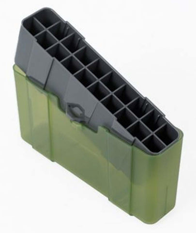 Large Rifle Ammo Case - 378 Weatherby Magnum Thru 30-06 Springfield, Holds 20, Olive Drab