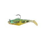 PowerBait Swim Shad Soft Bait - 3" Length, Silver Shad, Per 5